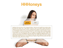 Tablet Screenshot of hhhoneys.com